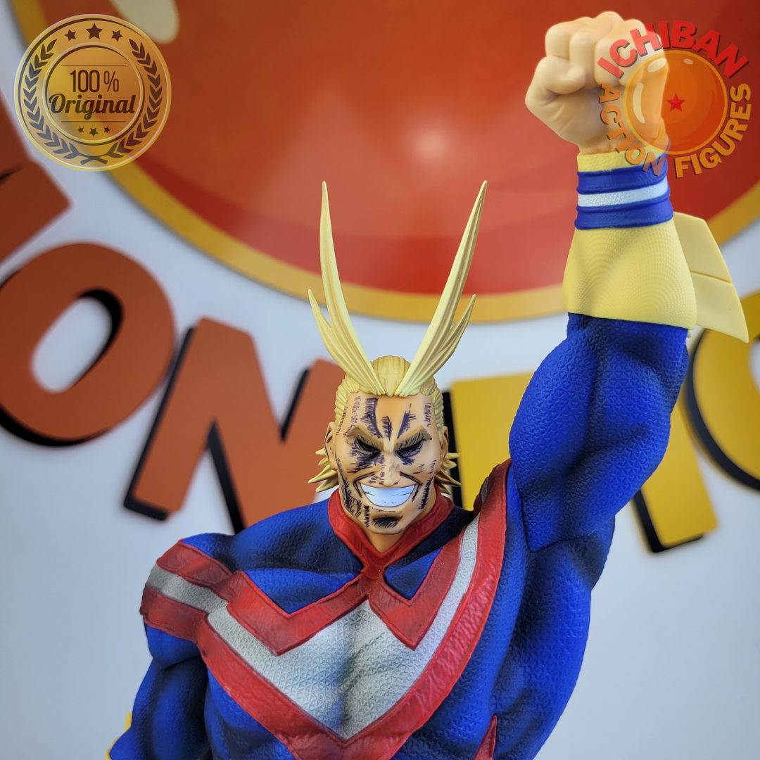 ALL MIGHT MY HERO ACADEMIA SMSP X BWFC THE BRUSH BANPRESTO 100
