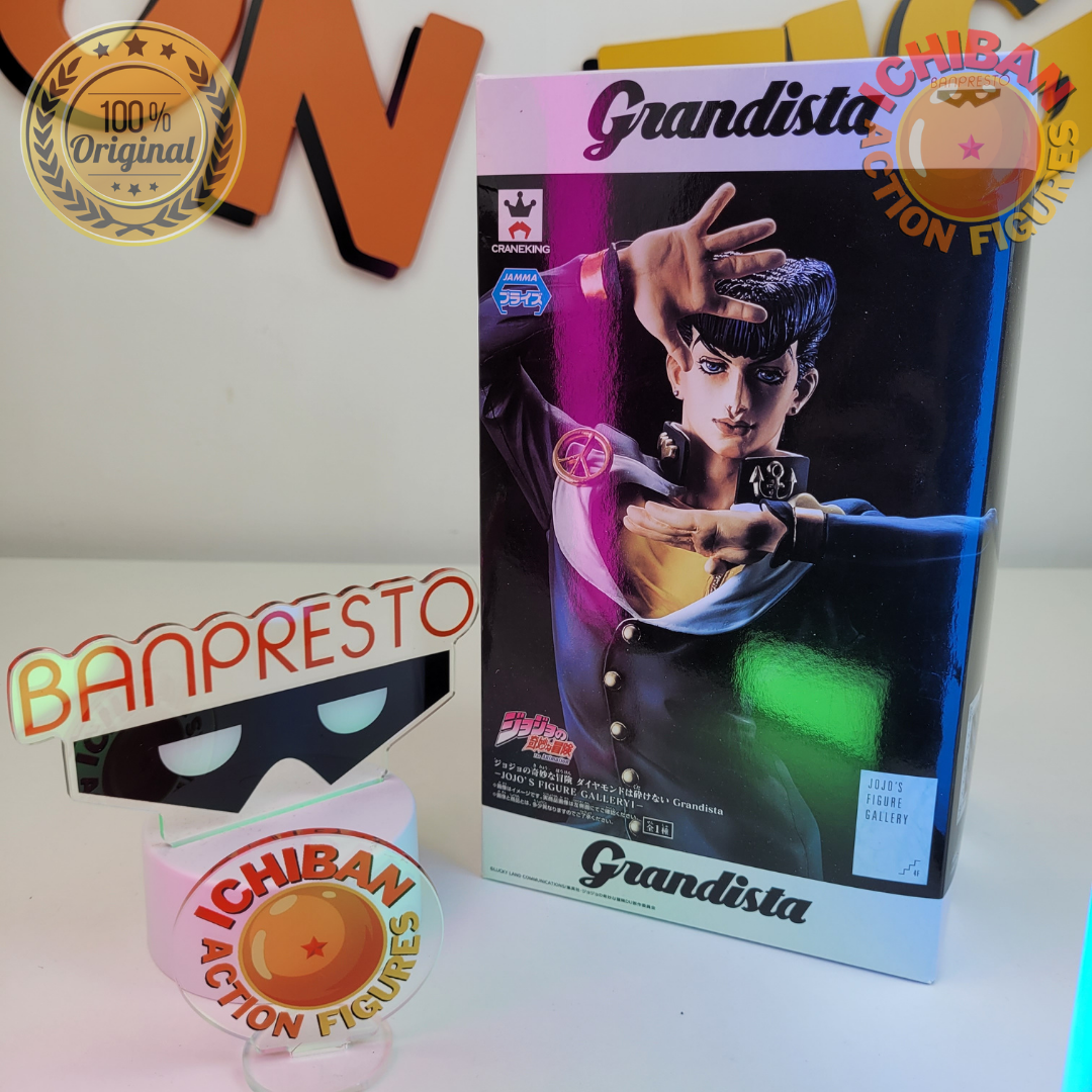 JOSUKE HIGASHIKATA JOJO'S BIZARRE ADVENTURE GRANDISTA BANPRESTO
