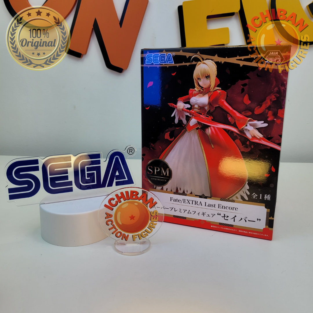 SABER FATE EXTRA LAST ENCORE SPM SEGA 100% ORIGINAL LACRADO