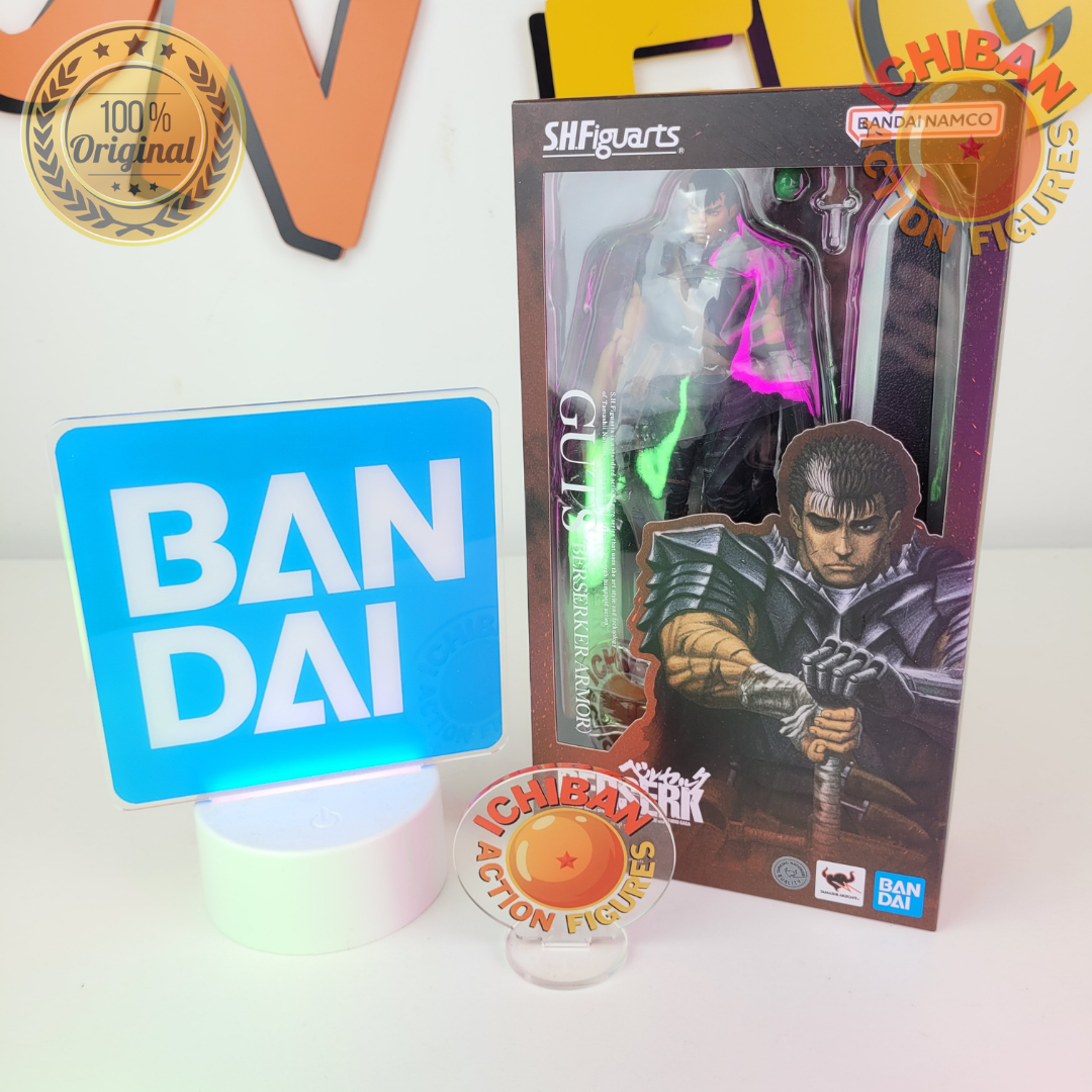 GUTS BERSERK ARMOR SH FIGUARTS BANDAI 100% ORIGINAL LACRADO