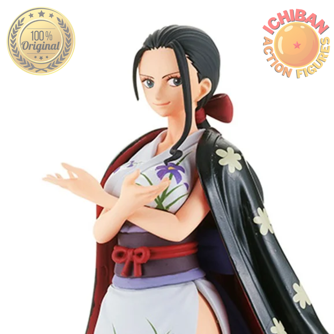 NICO ROBIN KIMONO PRETO ONE PIECE DXF VOL.6 BANPRESTO 100% ORIGINAL LACRADO  - ICHIBAN ACTION FIGURES