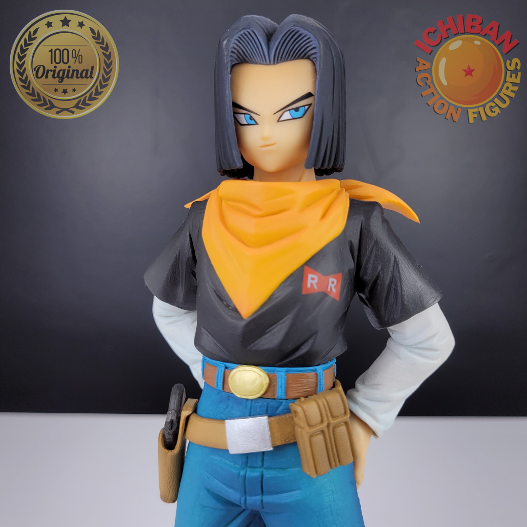 ANDROID 17 DRAGON BALL Z MASTERLISE ICHIBAN KUJI LETRA B BANDAI