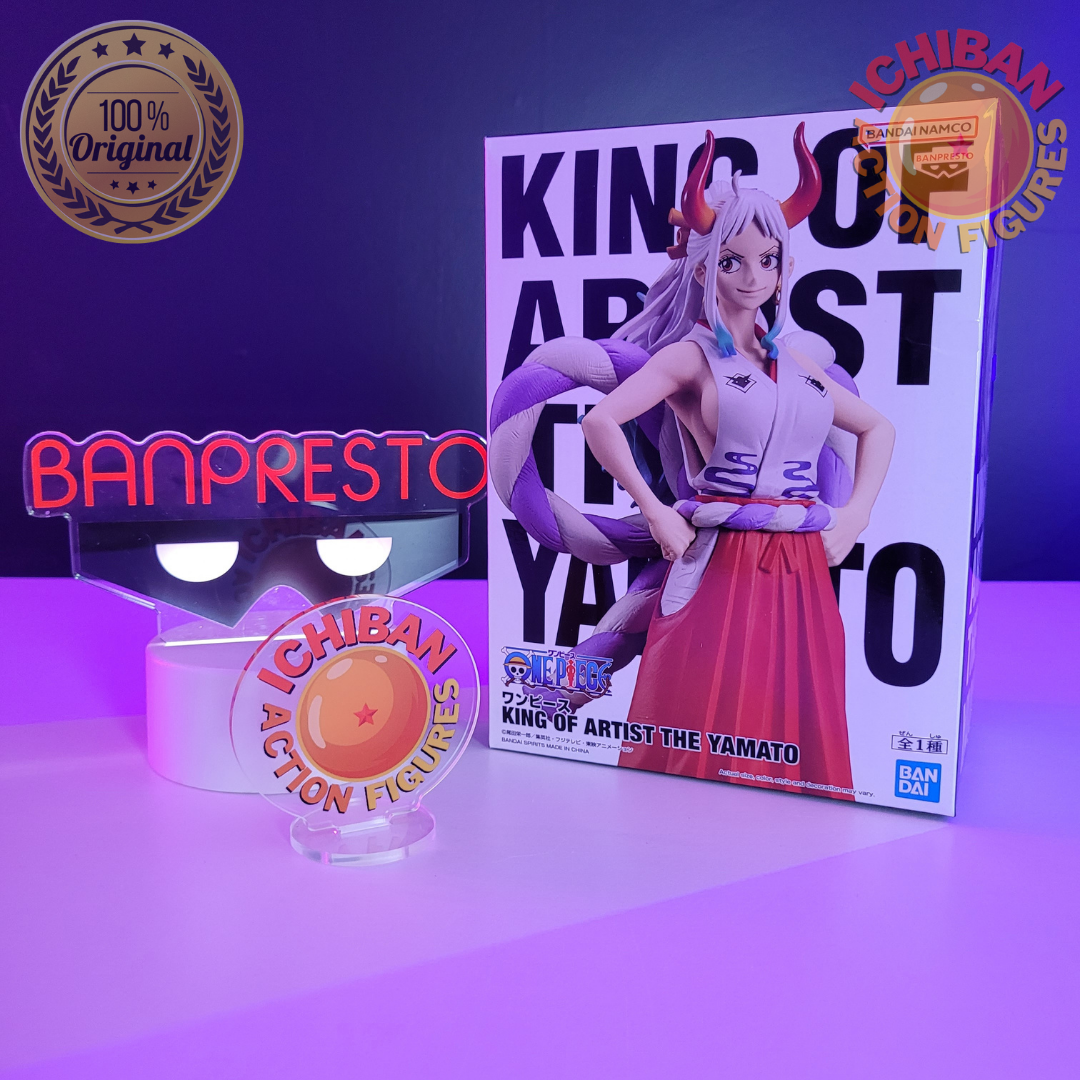 YAMATO ONE PIECE KING OF ARTIST BANPRESTO 100% ORIGINAL