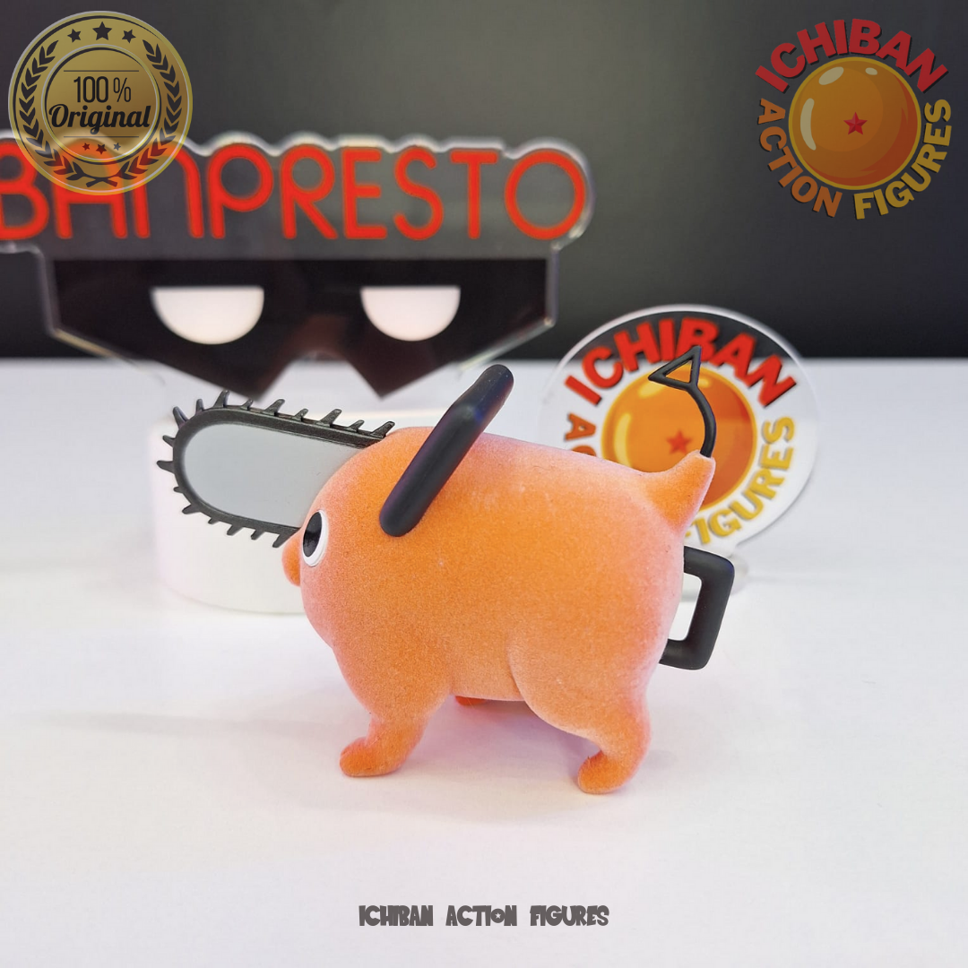POCHITA CHAINSAW MAN FLUFFY PUFF BANPRESTO 100% ORIGINAL SEM CAIXA