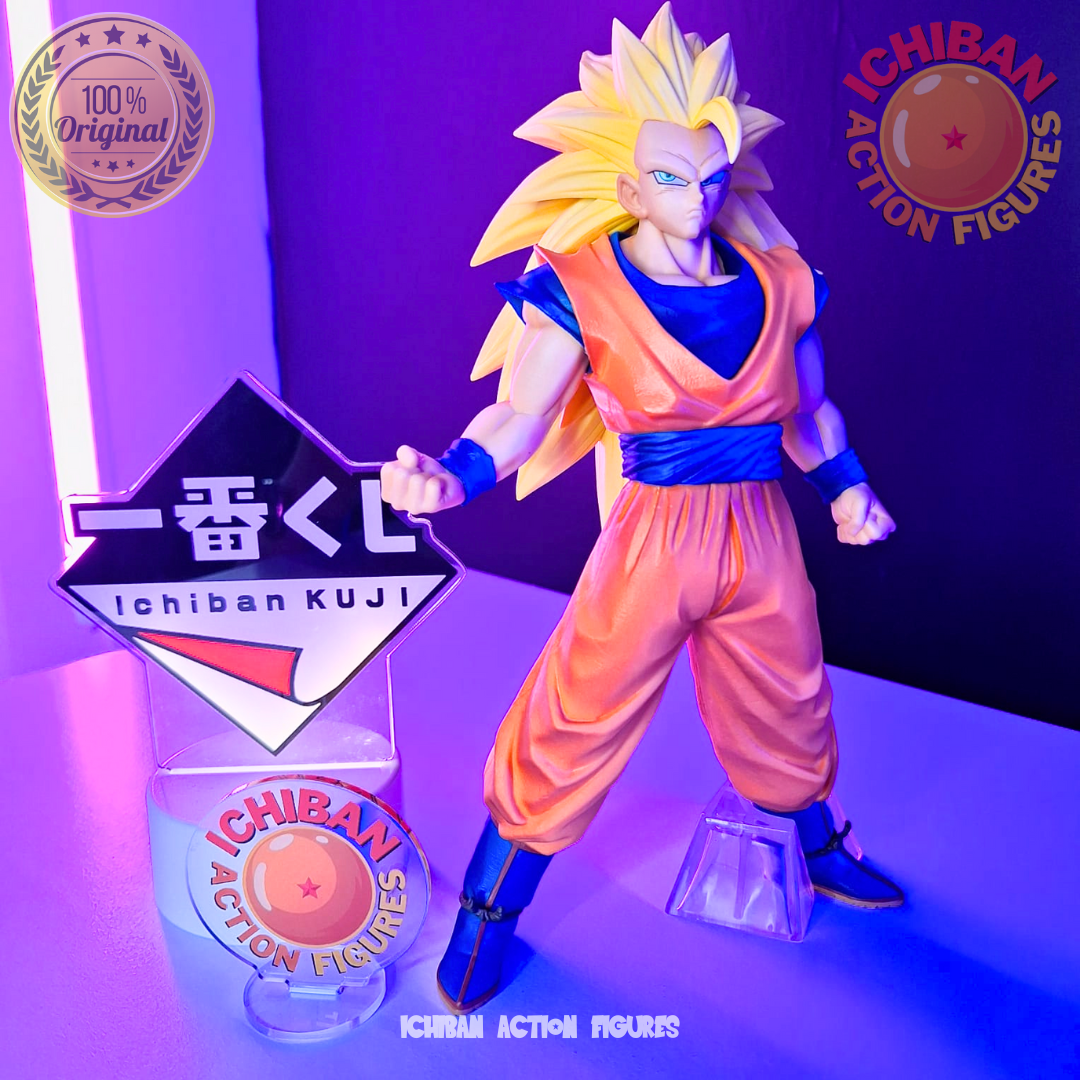 SON GOKU SSJ3 DRAGON BALL Z MASTERLISE ICHIBAN KUJI LETRA E BANDAI