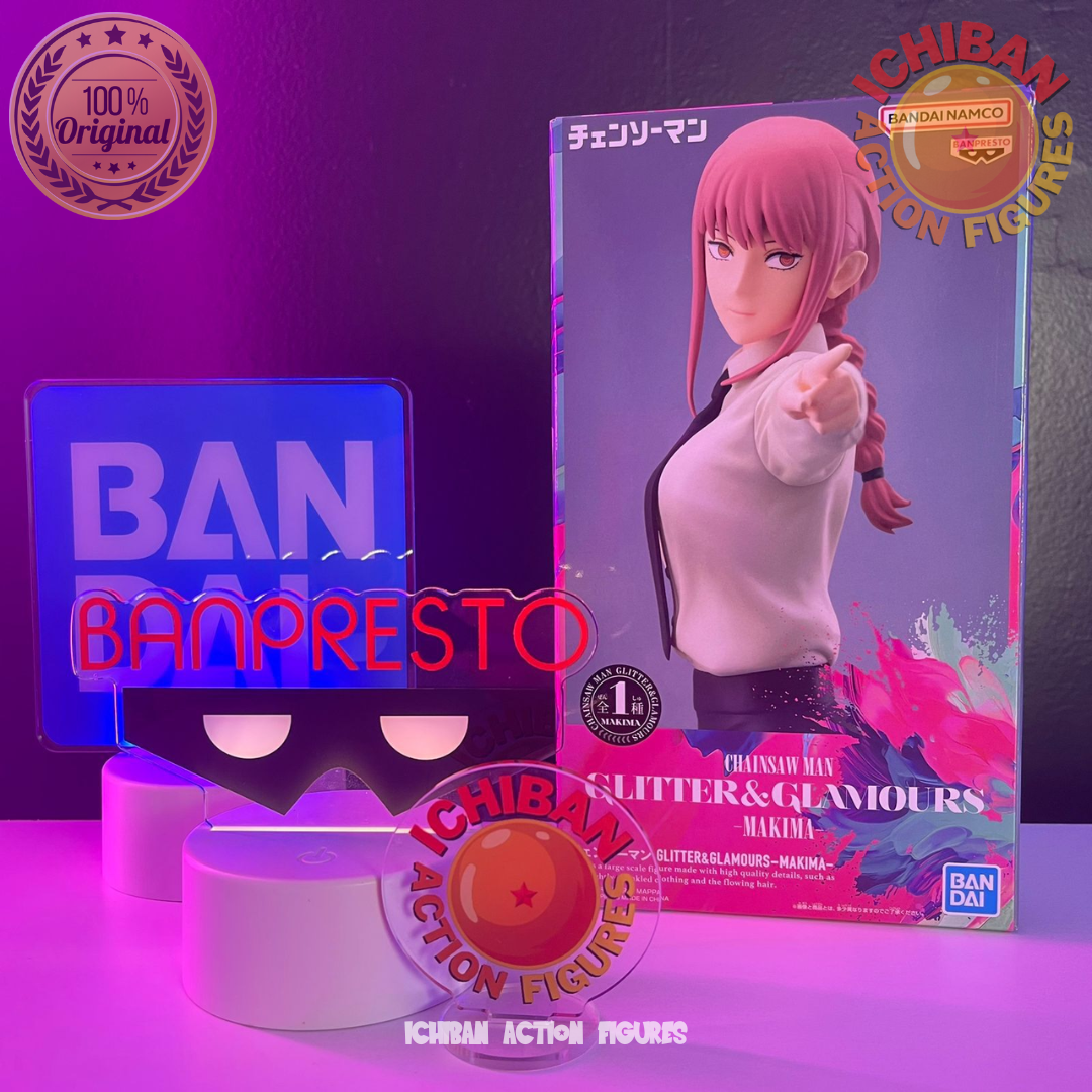 Figurine Chainsaw Man Makima Glitter & Glamours Banpresto Officielle