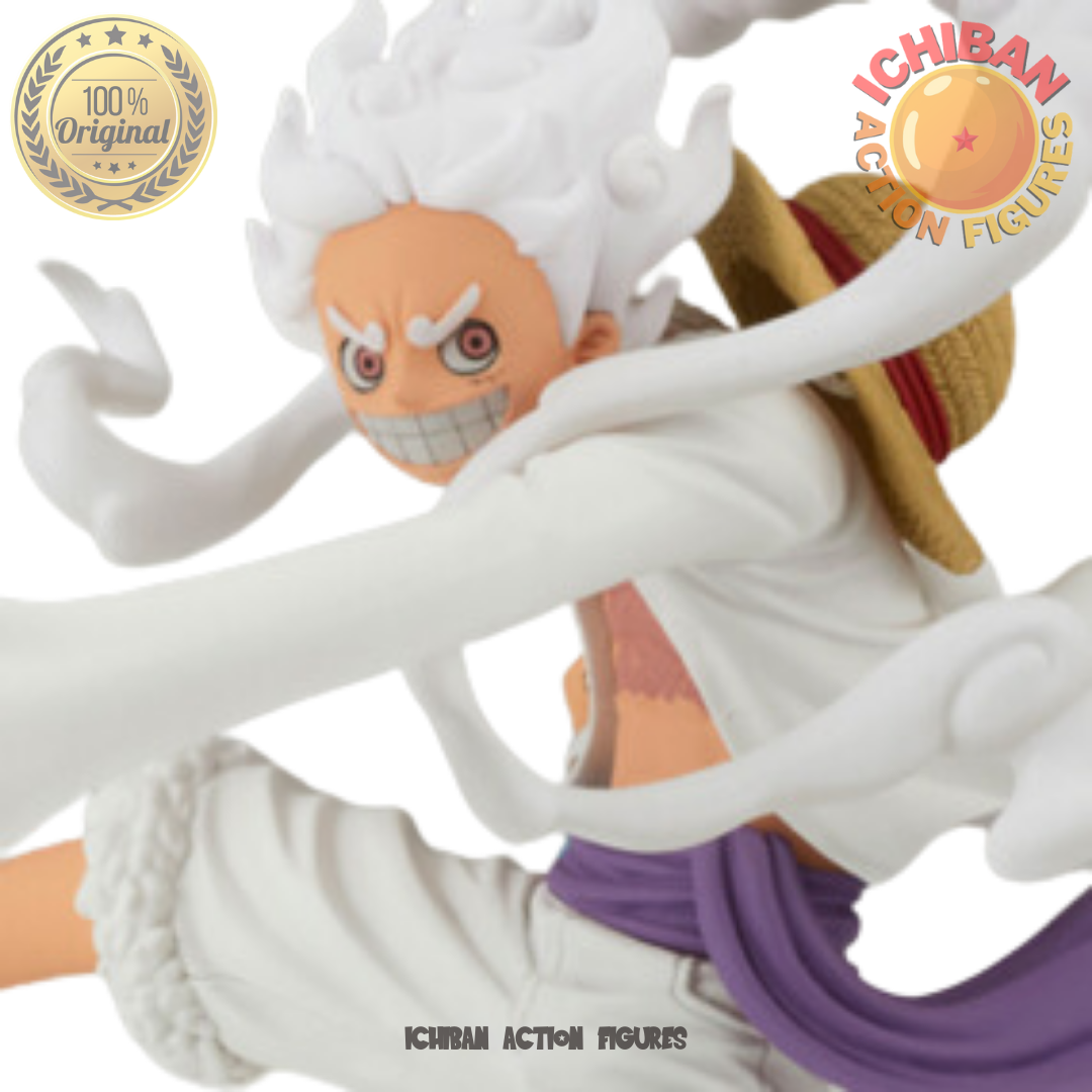 MONKEY D. LUFFY GEAR 5 NIKA BRAÇO ESTICADO ONE PIECE BATTLE