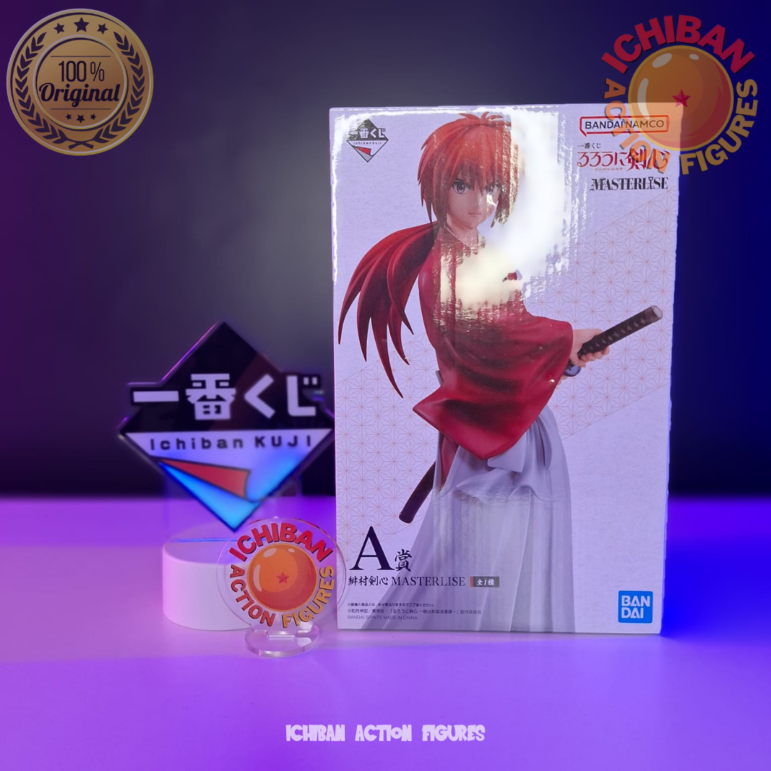 HIMURA KENSHIN SAMURAI X MASTERLISE LETRA A BANDAI 100% ORIGINAL