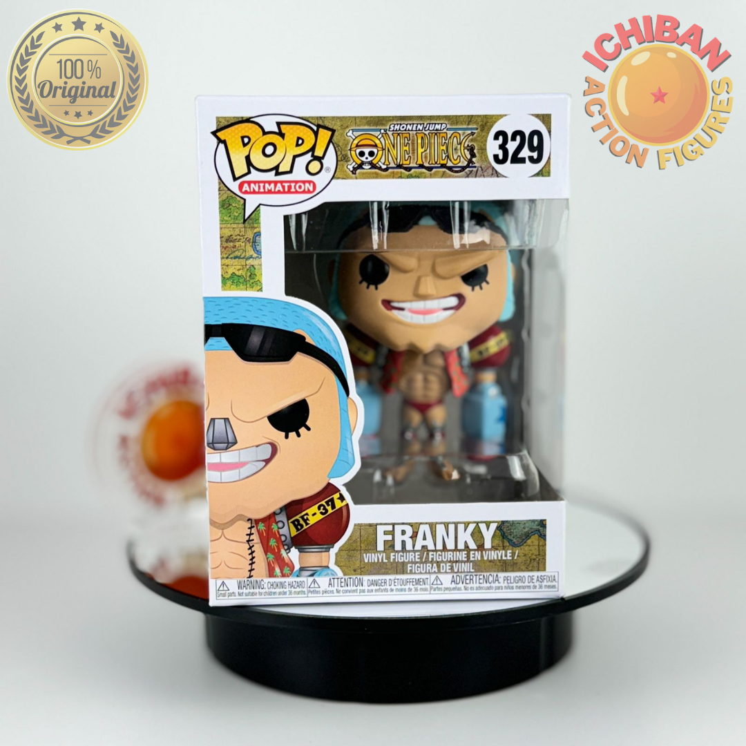FRANKY ONE PIECE FUNKO POP 329 100% ORIGINAL LACRADO - ICHIBAN