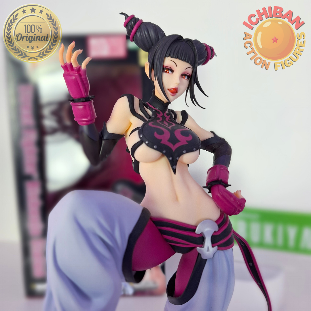 JURI STREET FIGHTER BISHOUJO KOTOBUKIYA 100% ORIGINAL COM CAIXA