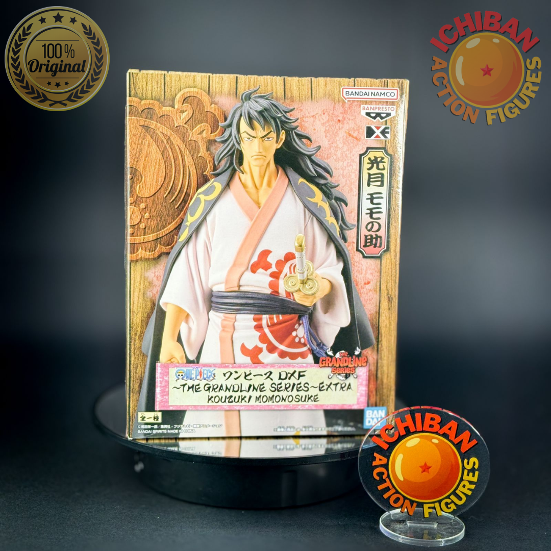 MOMONOSUKE ADULTO ONE PIECE DXF BANPRESTO 100% ORIGINAL LACRADO
