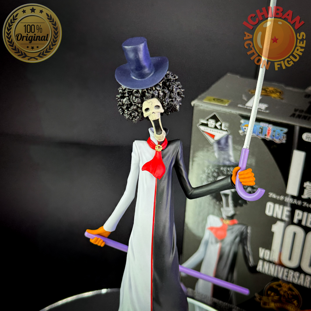BROOK ONE PIECE 100° ANNIVERSARY ICHIBAN KUJI BANDAI 100% ORIGINAL