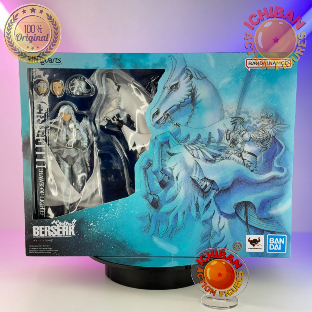GRIFFITH BERSERK SH FIGUARTS BANDAI 100% ORIGINAL LACRADO