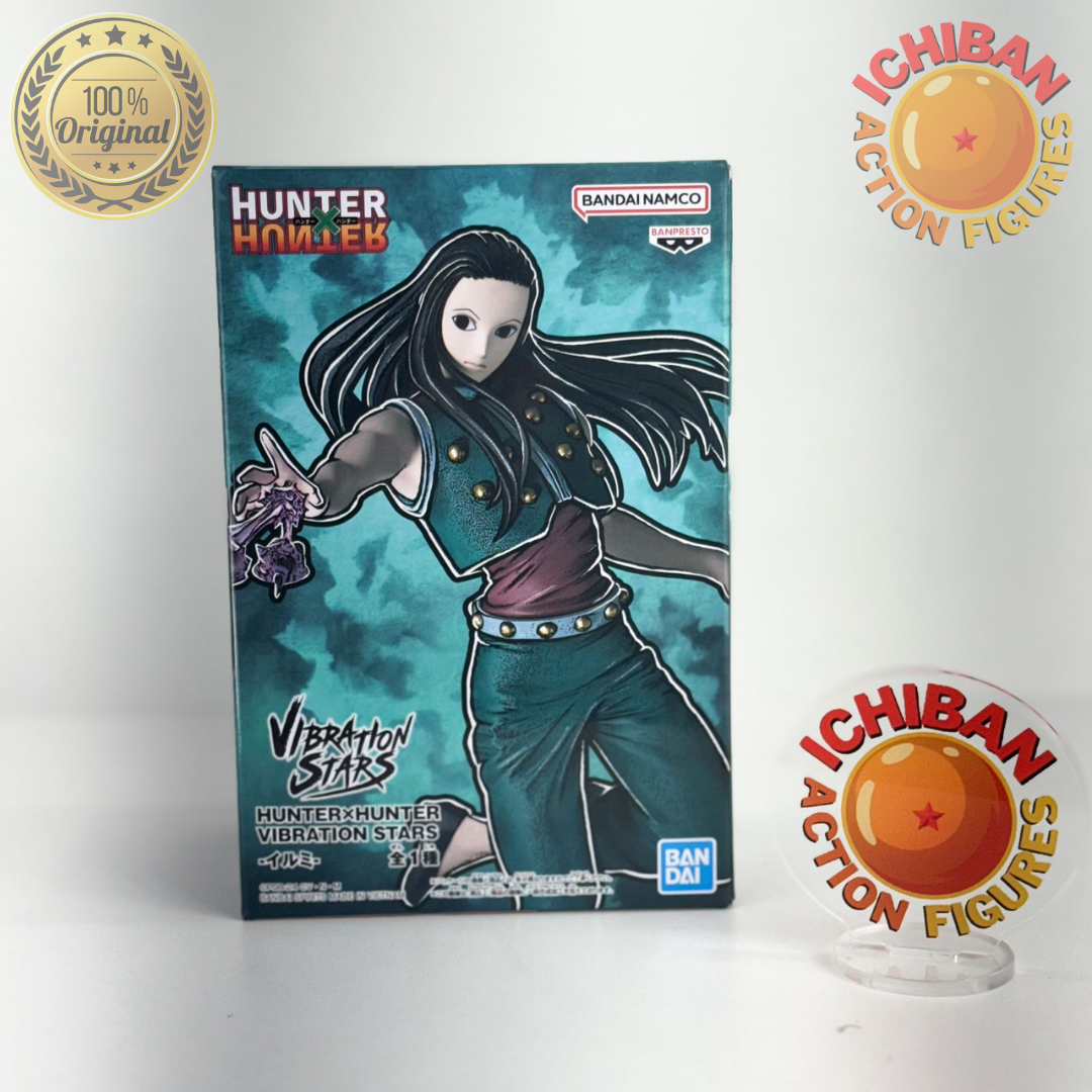 ILLUMI HUNTER X HUNTER VIBRATION STARS BANPRESTO 100% ORIGINAL