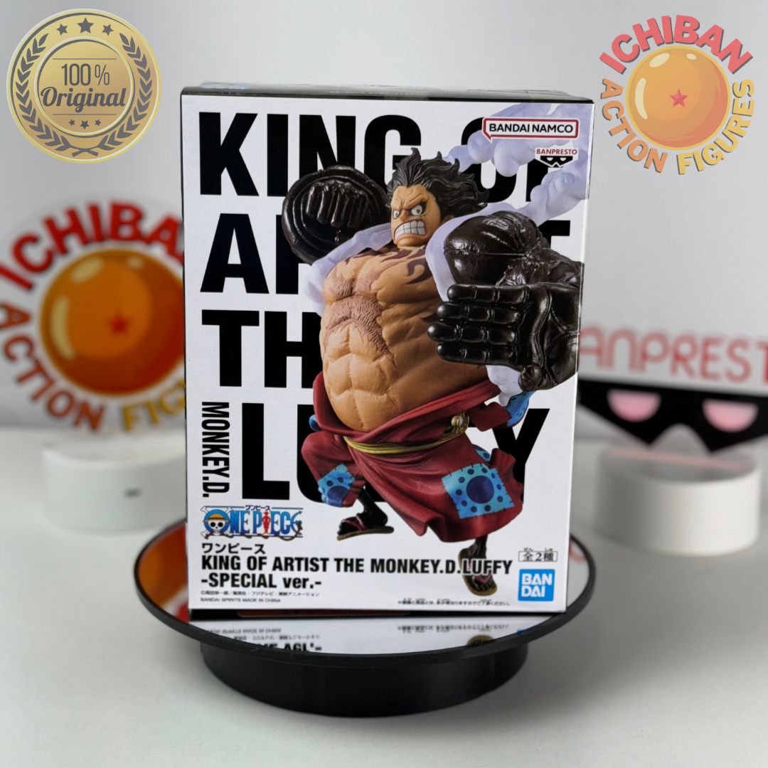MONKEY D. LUFFY GEAR 4 WANO ONE PIECE KING OF ARTIST BANPRESTO 100