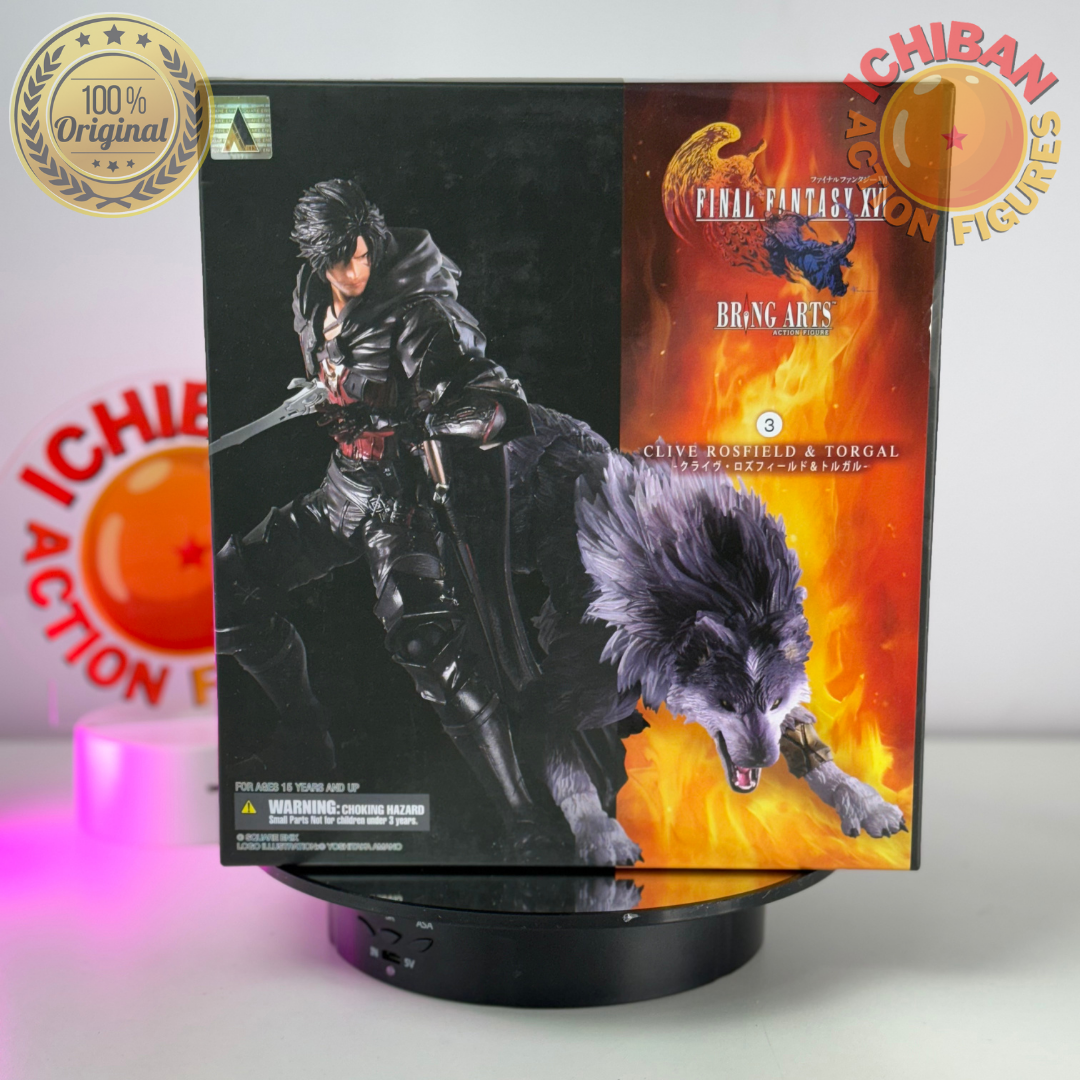 Square Enix Action Figure Final Fantasy XVI Bring Arts Torgal, Figura Collezionabile Con Base - 2