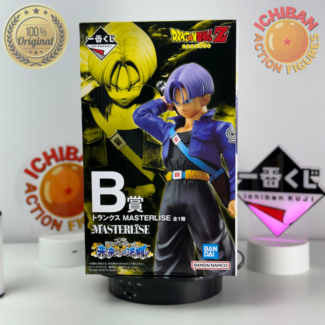 TRUNKS DRAGON BALL Z MASTERLISE ICHIBAN KUJI LETRA B BANDAI 100