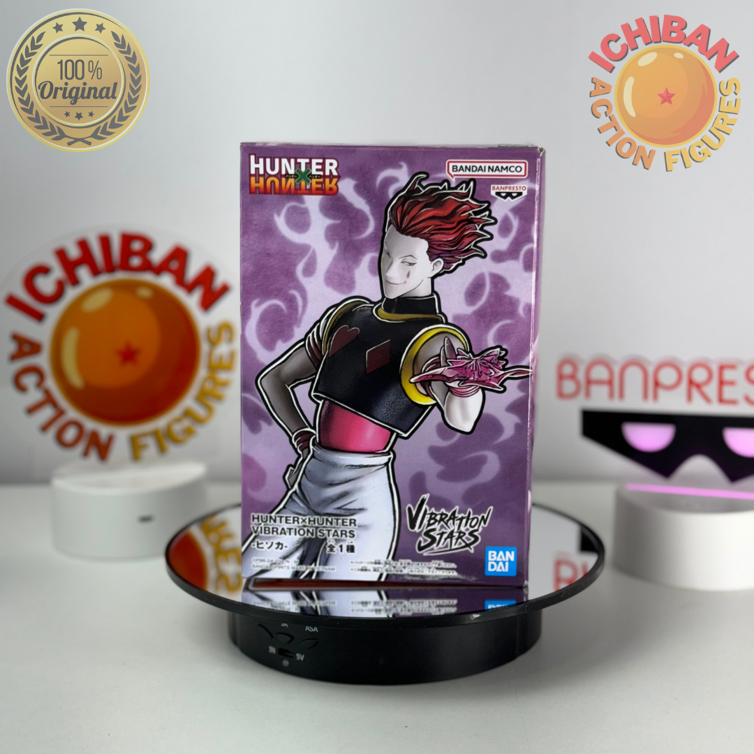 HISOKA HUNTER X HUNTER VIBRATION STARS BANPRESTO 100% ORIGINAL