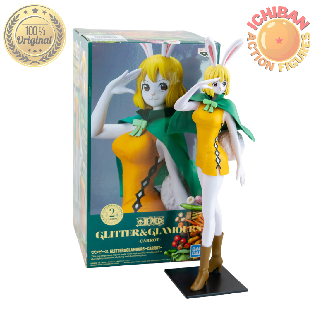 Banpresto Figura De Acción Carrot De One Piece, Serie Glitter&Glamours, 22 Cm, PVC, Color Multicolor, Con Base Incluida, Licencia Oficial