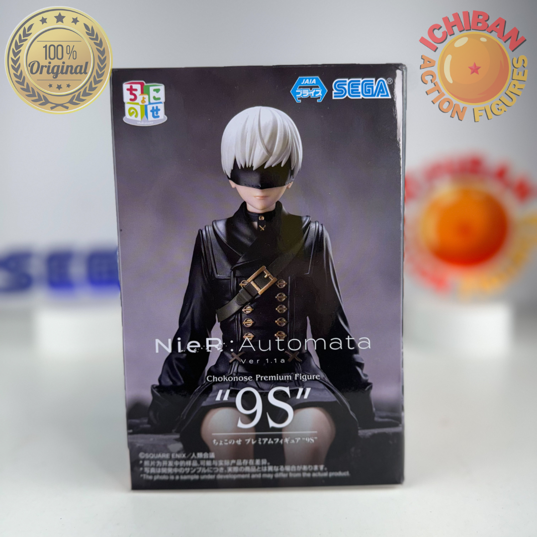 9S NIER AUTOMATA NOODLE STOPPER CHOKONOSE PREMIU FIGURE SEGA 100
