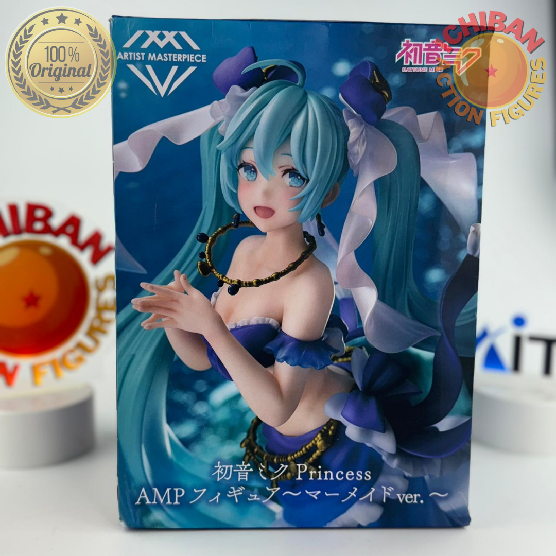 HATSUNE MIKU PRINCESS MERMAID VER. AMP TAITO 100% ORIGINAL COM