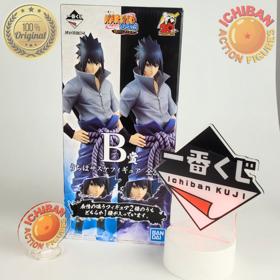 UCHIHA SASUKE NARUTO SHIPPUDEN MASTERLISE ICHIBAN KUJI LETRA B BANDAI ...