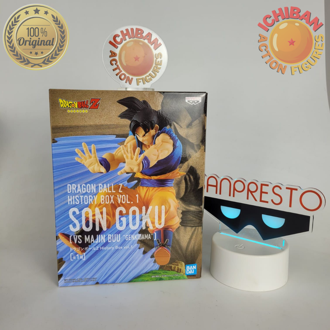 Figurine Goku Genkidama Dragon Ball Z Bandai 1989 - Figurine Vintage Rare, Occasion