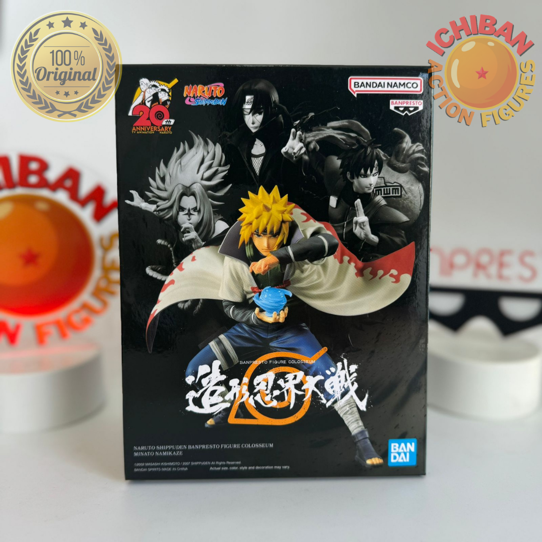 NAMIKAZE MINATO NARUTO SHIPPUDEN COLOSSEUM 20TH BFC BANPRESTO 100