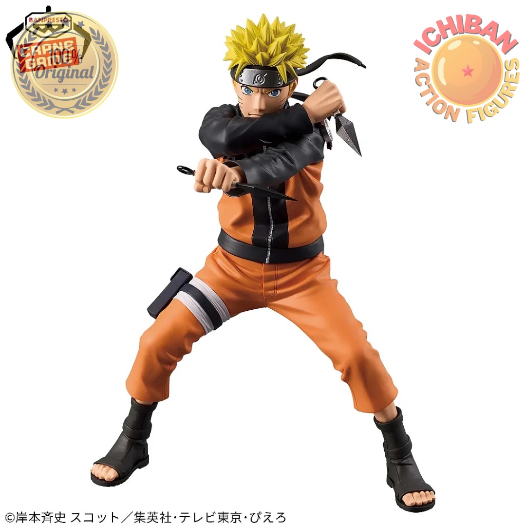 UZUMAKI NARUTO MODO DE ATAQUE COM KUNAIS NARUTO SHIPPUDEN