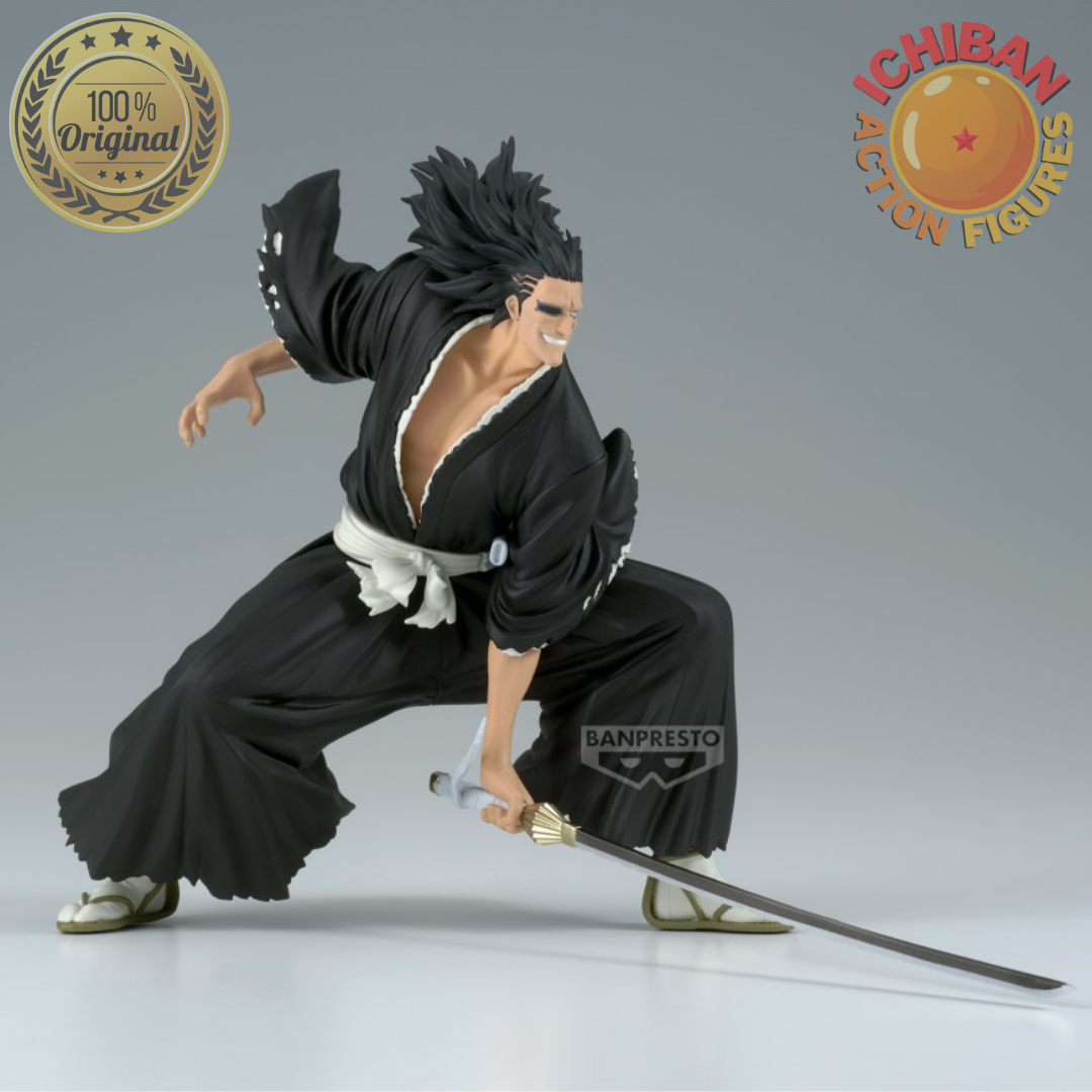 ZARAKI KENPACHI BLEACH VIBRATION STARS BANPRESTO 100% ORIGINAL