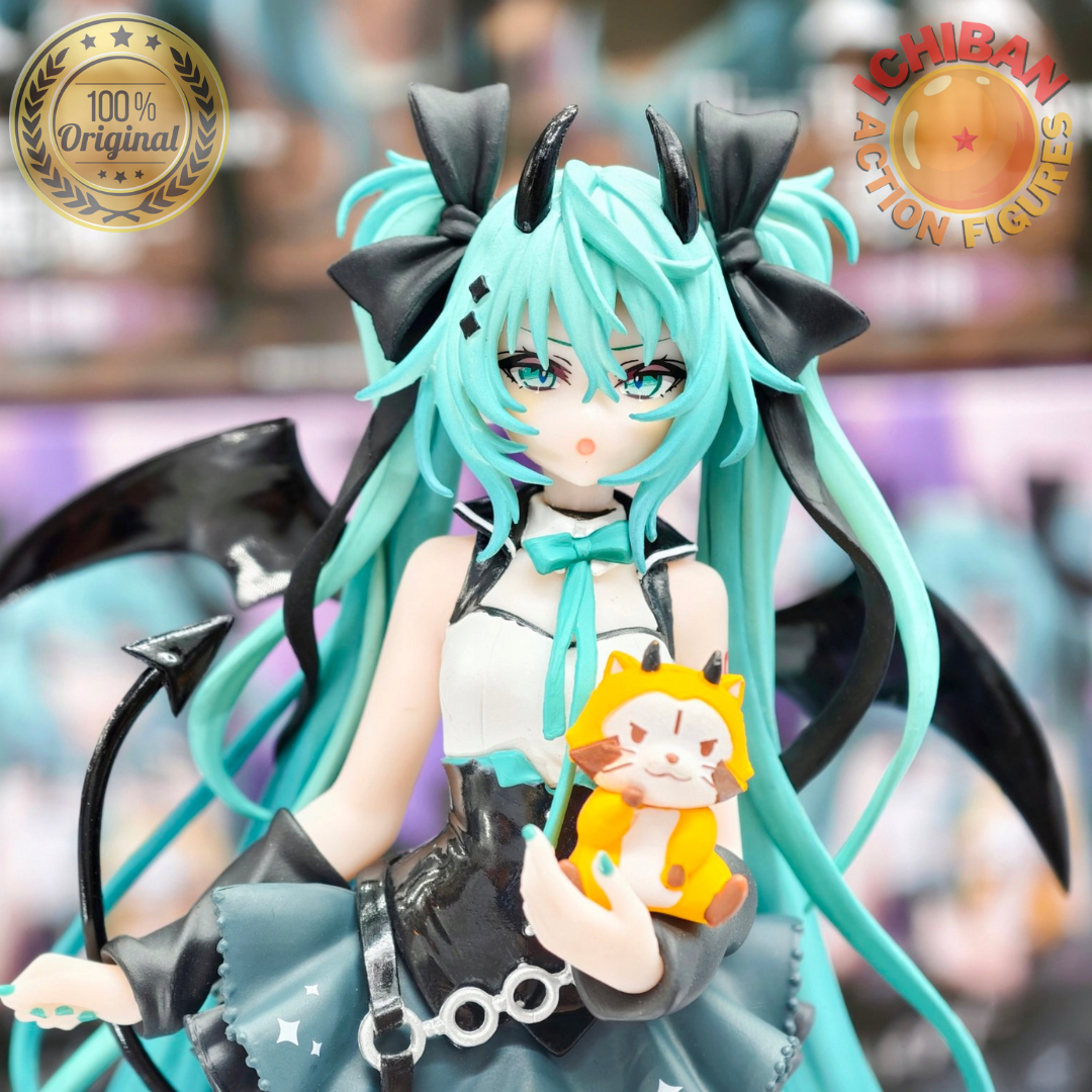 HATSUNE MIKU GÓTICA RASCA TRIO TRY IT FIGURE FURYU 100% ORIGINAL