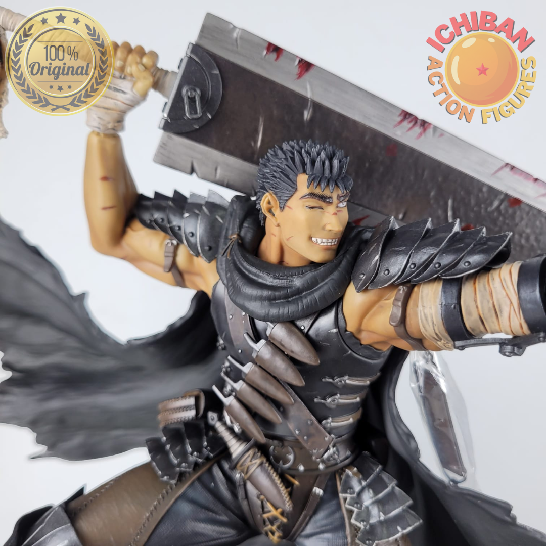 GUTS BLACK SWORDSMAN VER. BERSERK MEDICOS 1/7 100% ORIGINAL COM