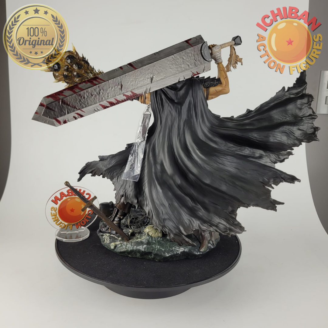 GUTS BLACK SWORDSMAN VER. BERSERK MEDICOS 1/7 100% ORIGINAL COM