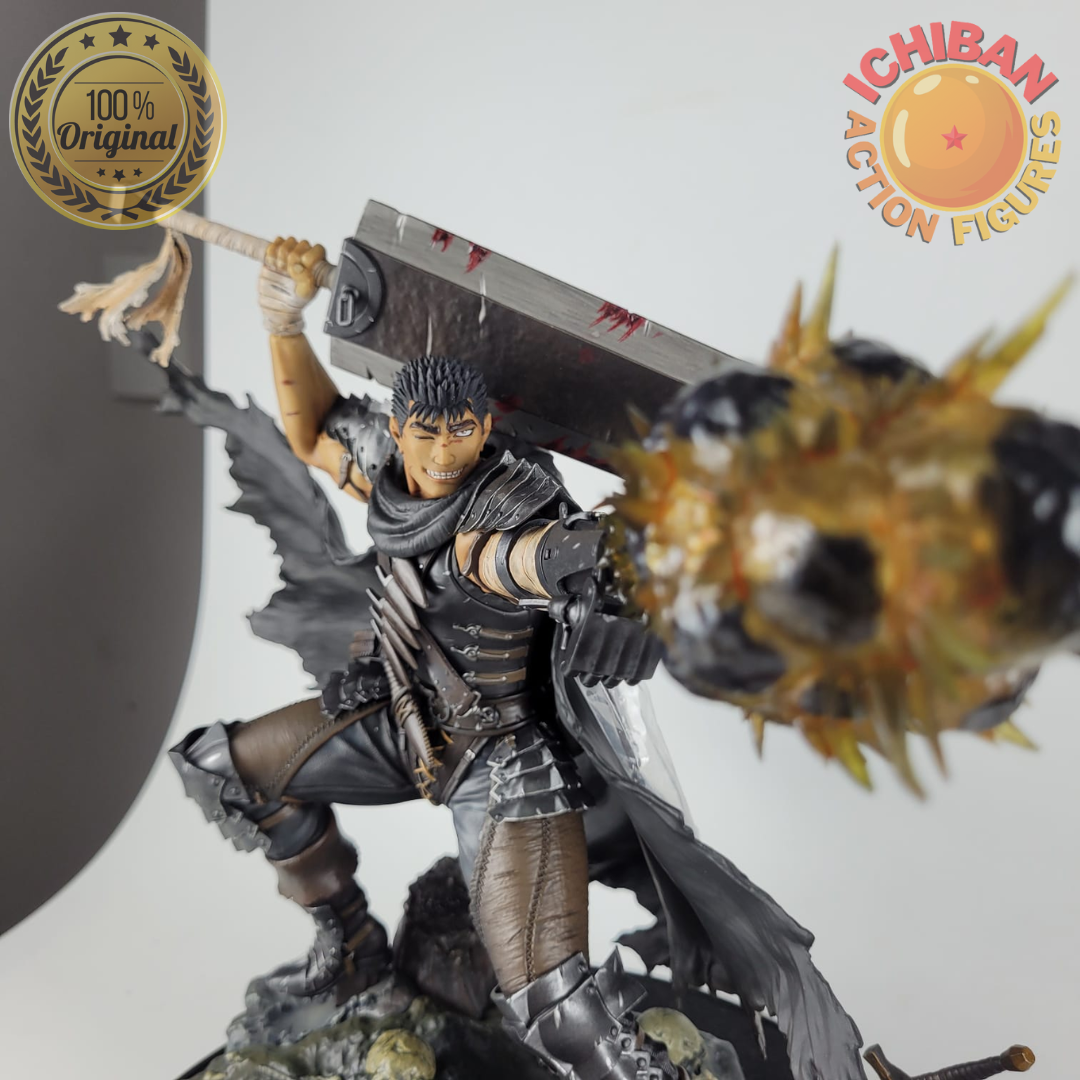 GUTS BLACK SWORDSMAN VER. BERSERK MEDICOS 1/7 100% ORIGINAL COM