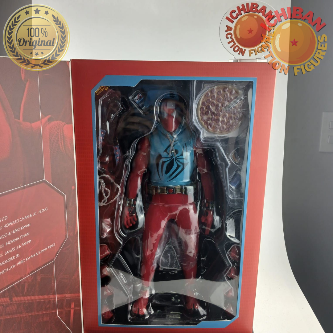 SCARLET SPIDER ARTICULADO MARVEL HOT TOYS 1/6 DELUXE VER. 100