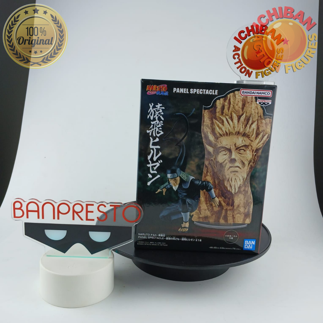 HIRUZEN SARUTOBI NARUTO SHIPPUDEN PANEL BANPRESTO 100% ORIGINAL