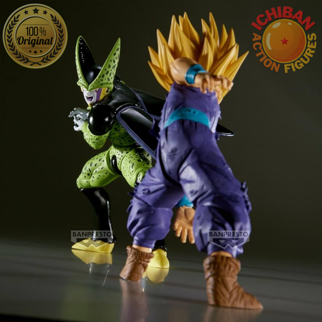 CONJUNTO GOHAN KID SSJ X PERFECT CELL DRAGON BALL Z MATCH MAKERS