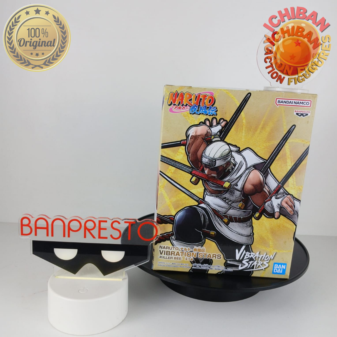 KILLER BEE NARUTO SHIPPUDEN VIBRATION STARS BANPRESTO 100