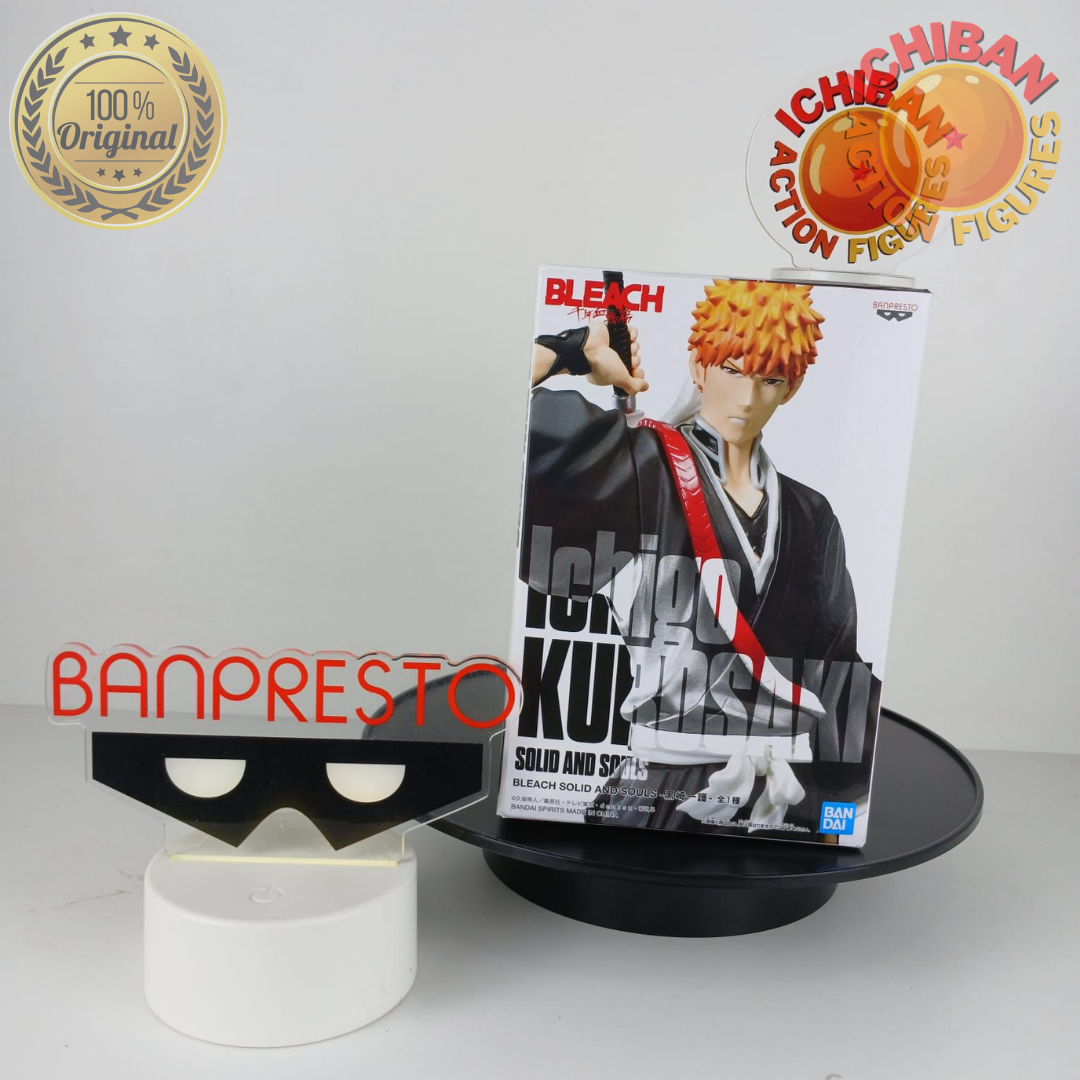 KUROSAKI ICHIGO SACANDO ESPADA BLEACH SOLID AND SOULS VOL.4