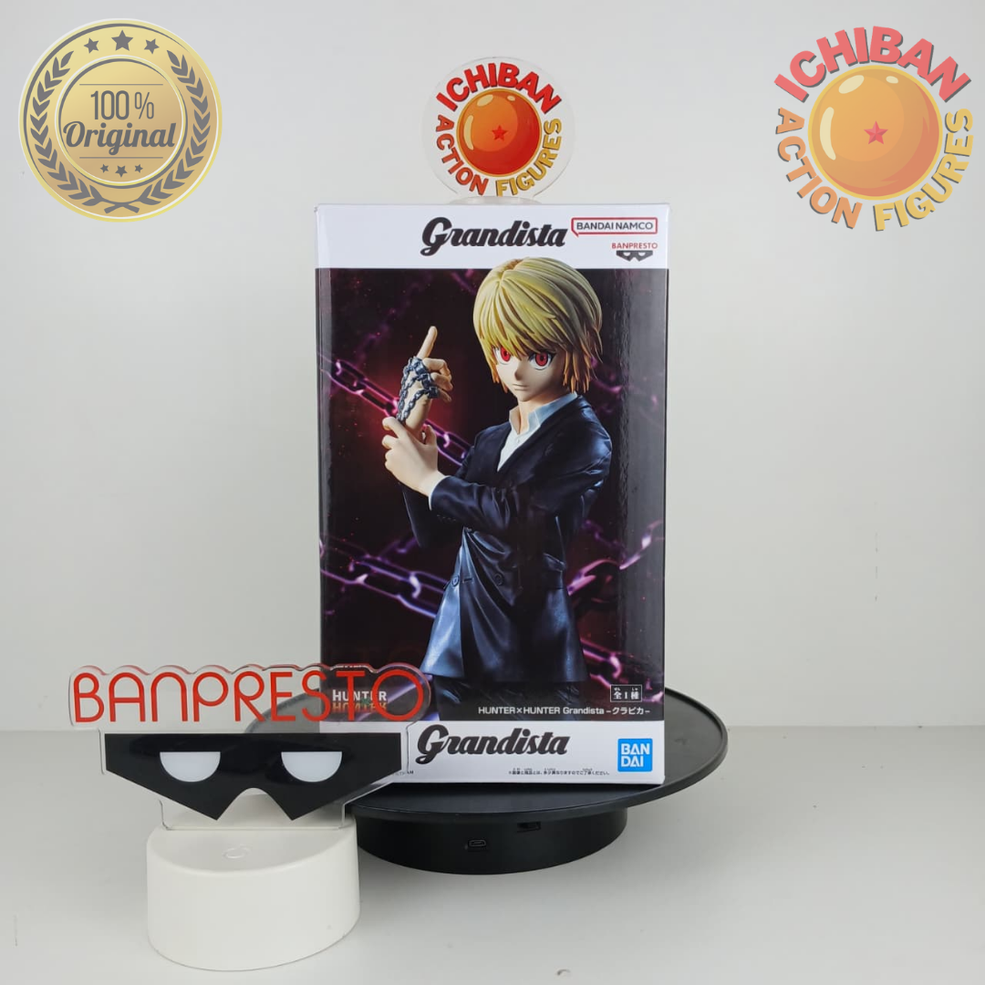 KURAPIKA HUNTER X HUNTER GRANDISTA BANPRESTO 100% ORIGINAL LACRADO