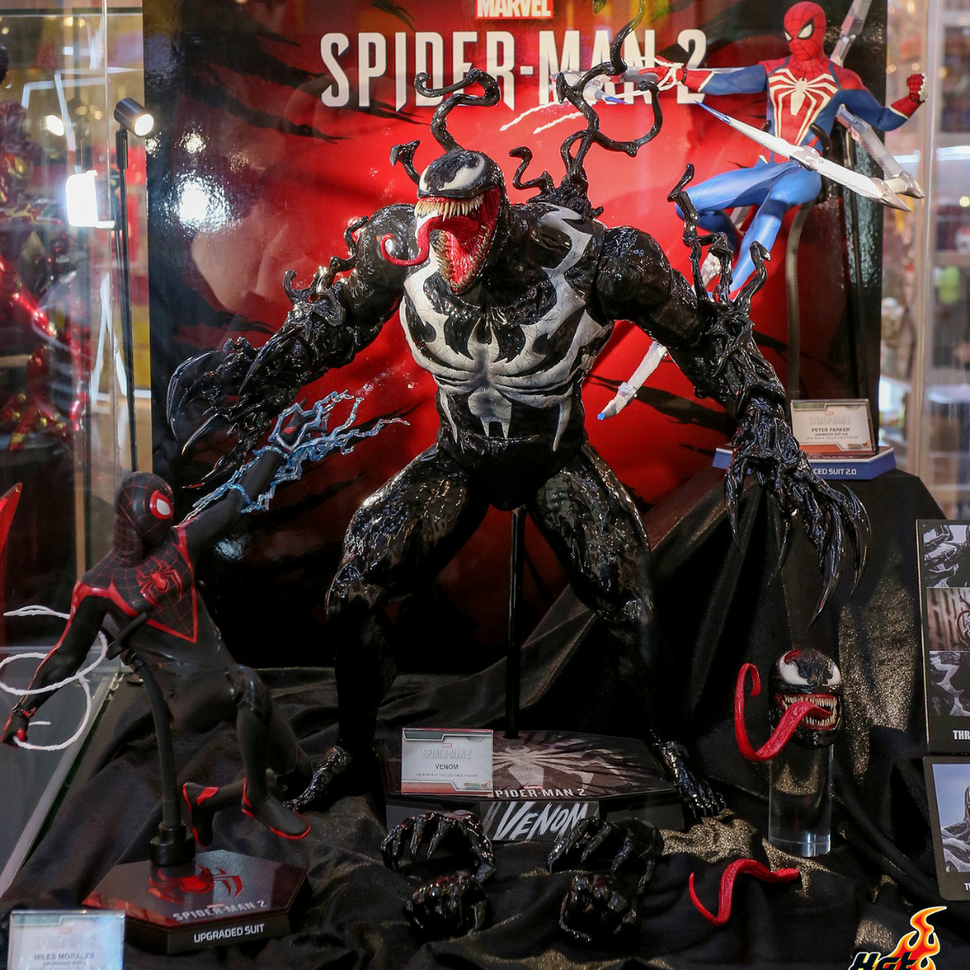 VENOM MARVEL SPIDER MAN 2 HOT TOYS 1/6 100% ORIGINAL LACRADO