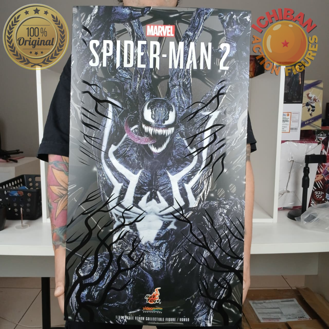 VENOM MARVEL SPIDER MAN 2 HOT TOYS 1/6 100% ORIGINAL LACRADO