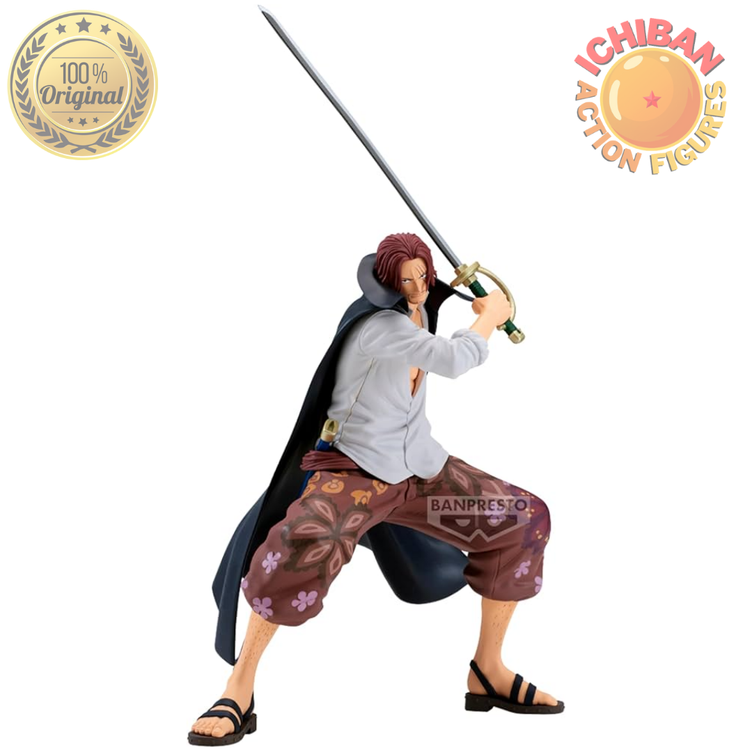 SHANKS ONE PIECE GRANDISTA BANPRESTO 100% ORIGINAL LACRADO