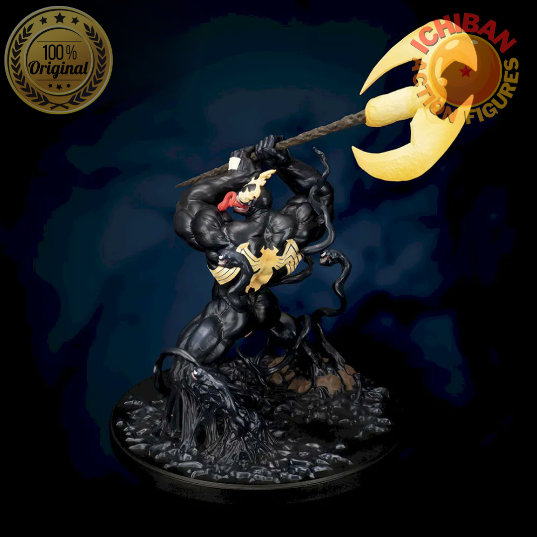 venom x v3 欠品あり VENOM AXE DIORAMA LIMINASTA SEGA SPIDER MAN 100% ORIGINAL LACRADO