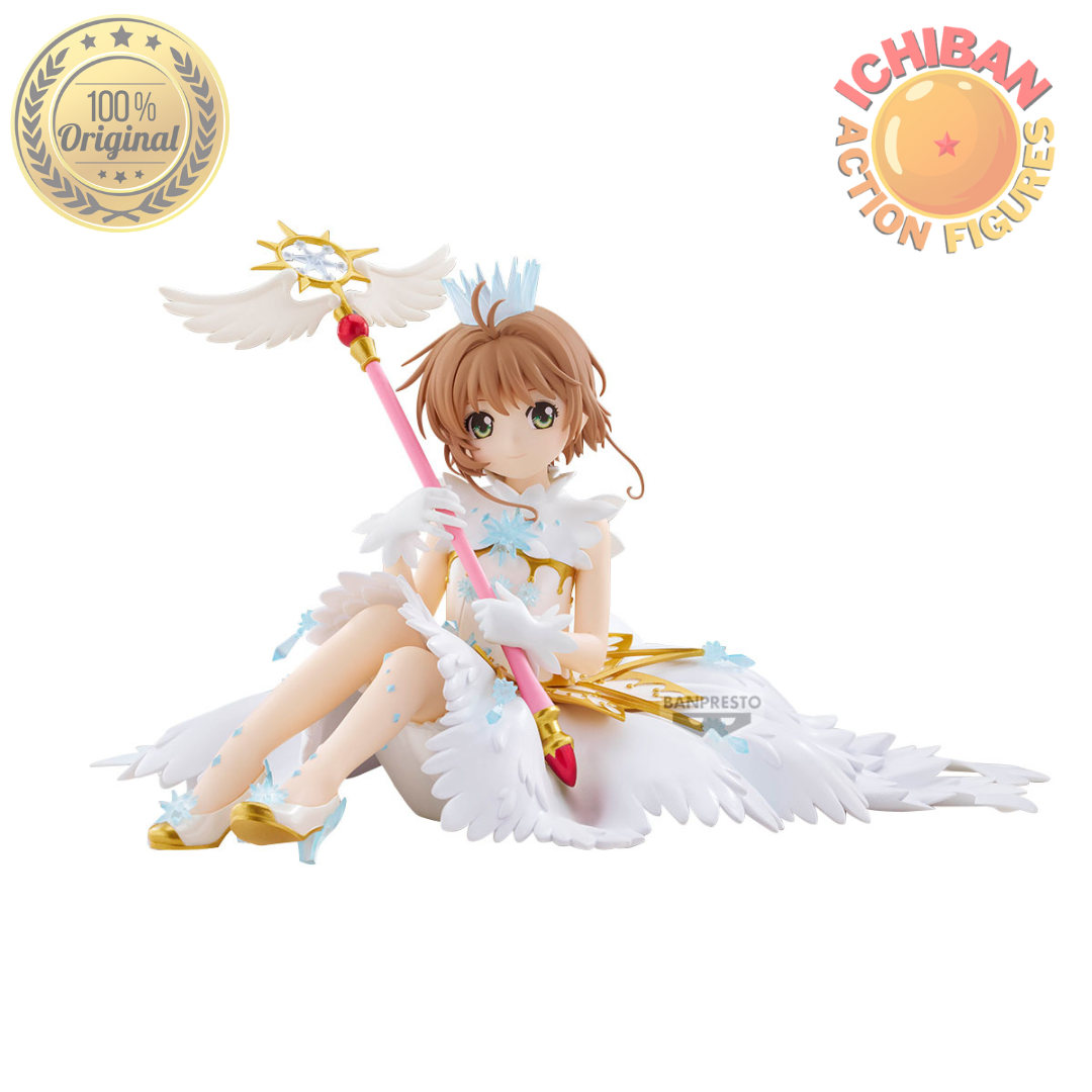 ヴァイス 英語 さくら Sakura: Pure White Dress SEC PRÉ-VENDA MAIO/2026- 50%] SAKURA KINOMOTO WHITE DRESS BANPRESTO