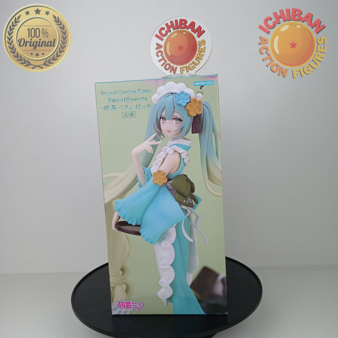 HATSUNE MIKU MATCHA GREEN TEA PARFAIT MINT EXCEED CREATIVE FURYU