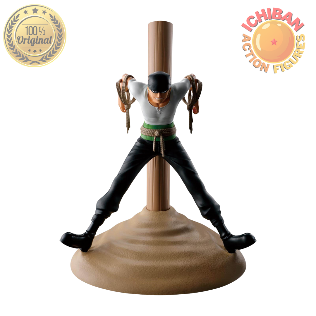 SUPORTE PARA CANETA ZORO CLÁSSICO ONE PIECE BANPRESTO 100