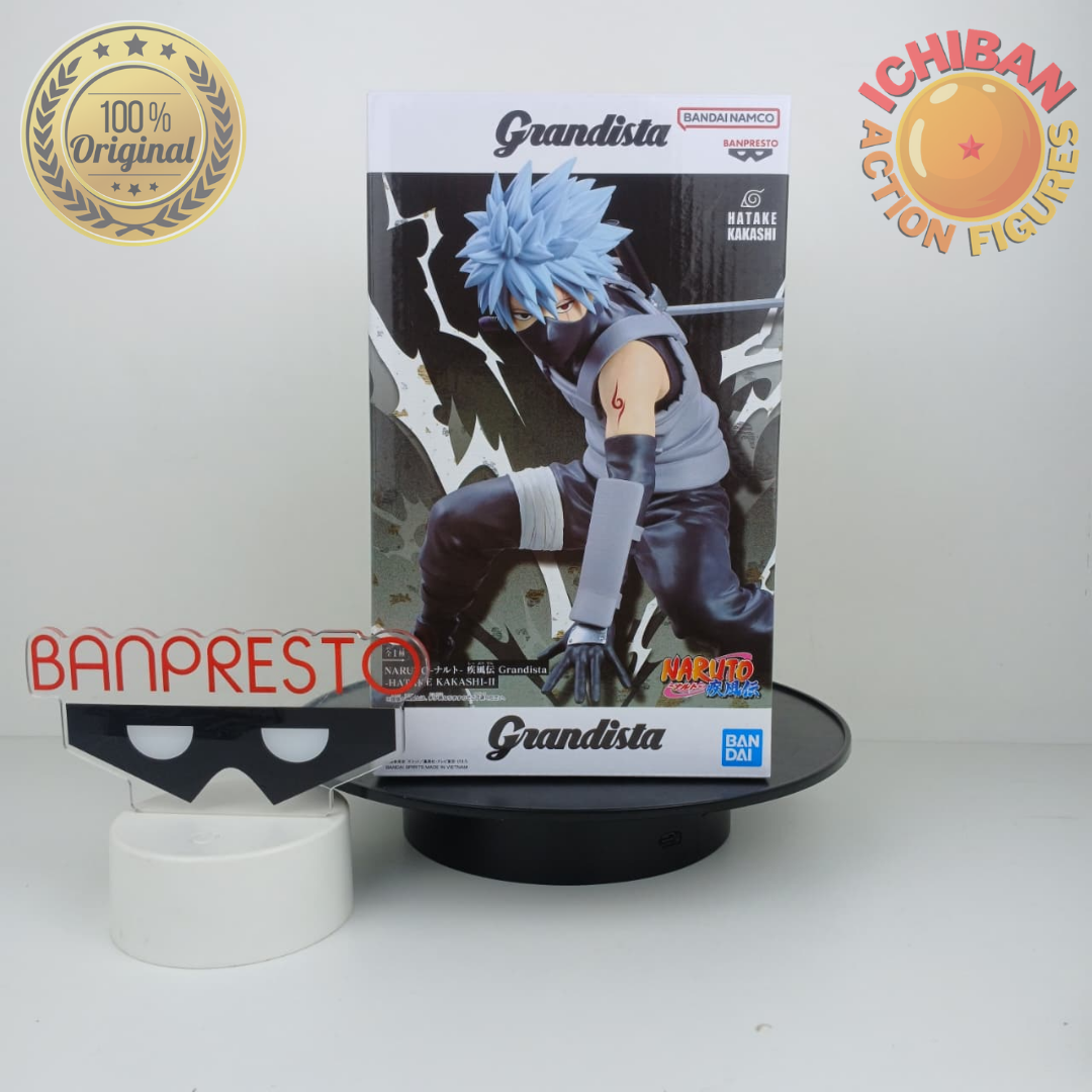 HATAKE KAKASHI GRANDISTA NARUTO SHIPUUDEN ANBU VER. BANPRESTO 100