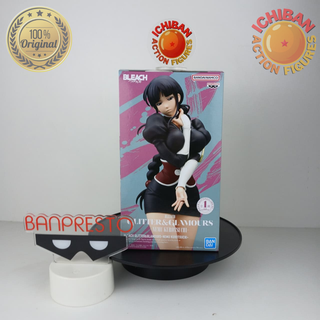 NEMU KUROTSUCHI BLEACH GLITTER & GLAMOURS BANPRESTO 100% ORIGINAL