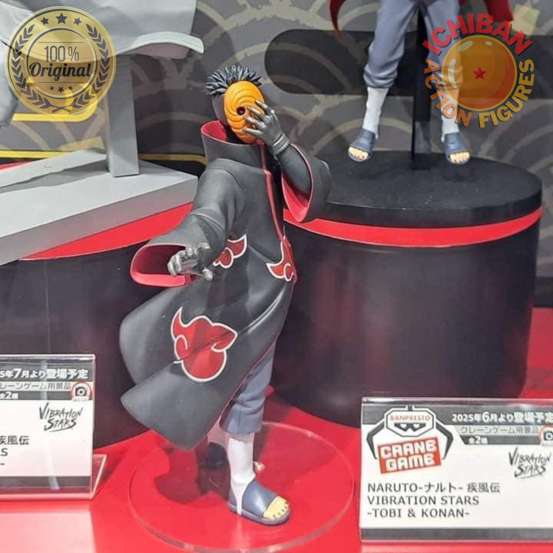 TOBI NARUTO SHIPPUDEN VIBRATION STARS BANPRESTO 100% ORIGINAL